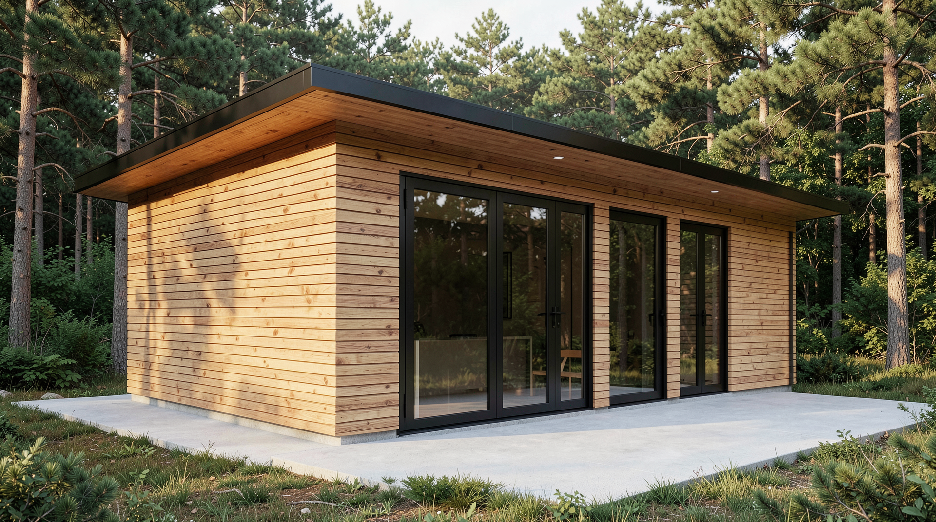 NORDEN — horizontale FSC naaldhout latten